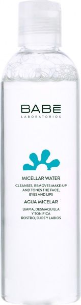 Мицеллярная вода BABE Laboratorios Facial Essentials Для любого типа кожи, даже очень чувствительной 400 мл