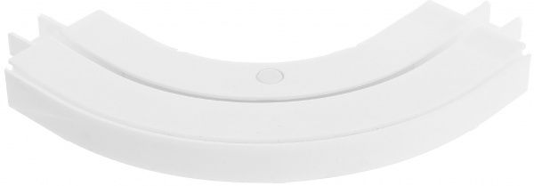 Поворот Bella Vita зовнішній одинарний набірний білий 1 шт. 