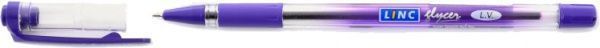 Ручка шариковая LINC Glycer масляная фиолетовая 