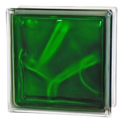 Стеклоблок Basic 190x190x80 1908 W зеленый