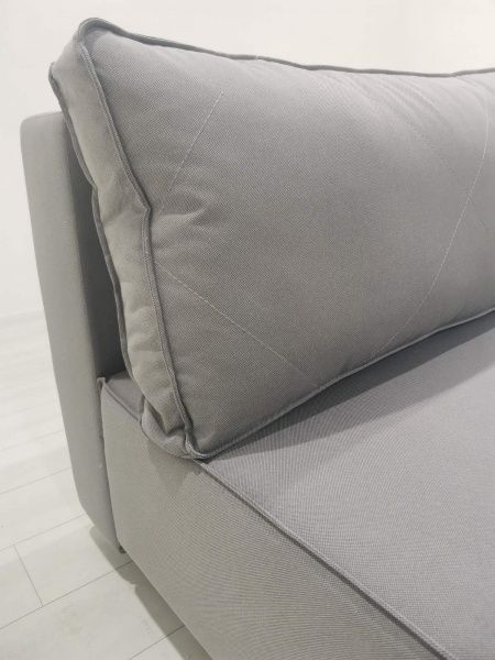 Диван прямий Джексон світло-сірий 2000x1080x850 мм