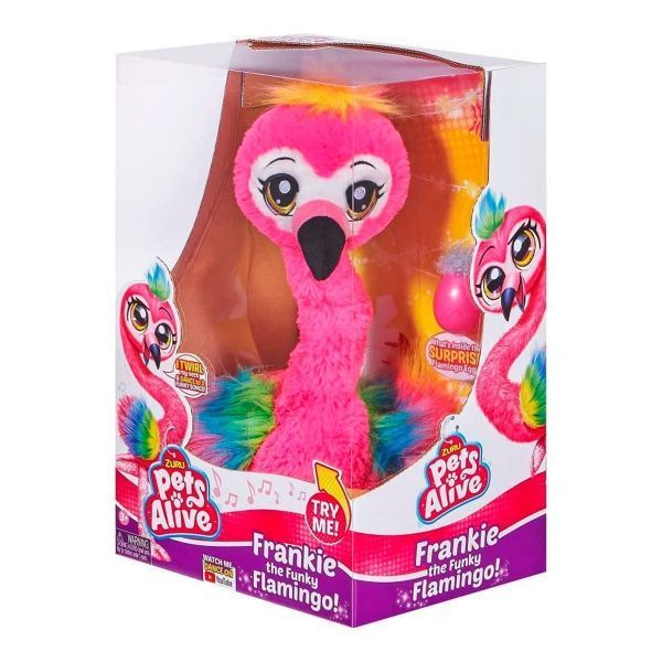 Інтерактивний ігровий набір Pets & Robo Alive Веселий фламінго 9522