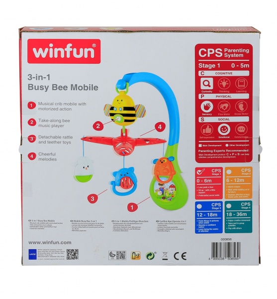 Мобіль Winfun Карусель на ліжечко 0856-NL