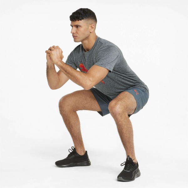 Футболка Puma TRAIN FAV HEATHER CAT SS TEE 52013982 р.3XL сірий