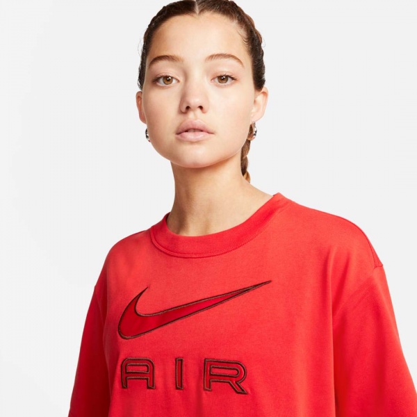 Футболка Nike TEE BF AIR DR8982-696 р.XS червоний