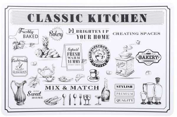Коврик для сервировки Classic Kitchen 43,5x28,5 см в ассортименте Koopman