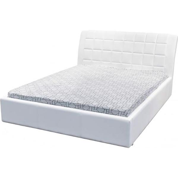 Кровать с подъемным механизмом AMUR Queen белая 160x200 см белый 