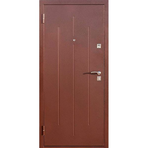 Двері металеві Стройгост 5 Венге Стандарт 980x2060x60 мм ліві