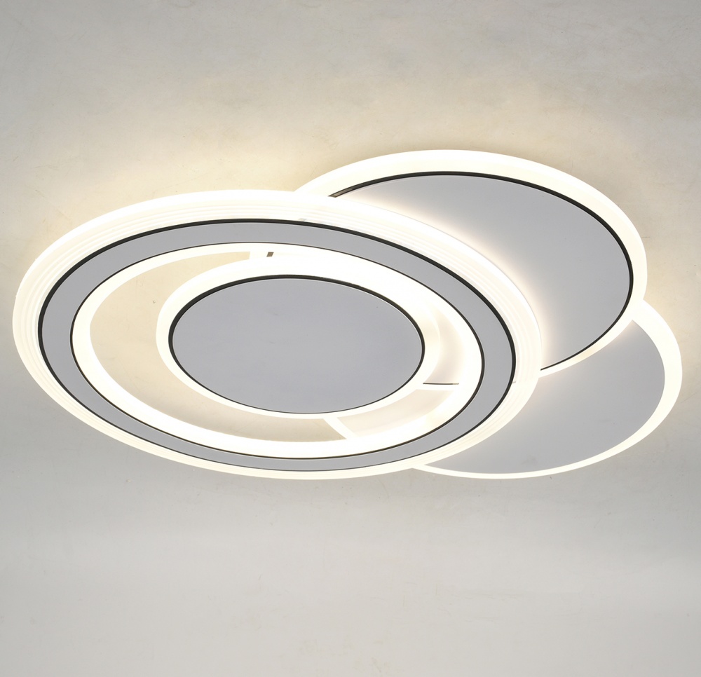 Люстра потолочная Hopfen LYKKE-100 WH 4x100 Вт LED-модуль белый