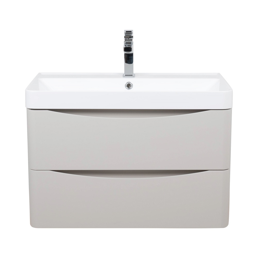 Тумба підвісна Aqua Rodos VISTA(PVC-KASHEMIR)зумивальникомDeep75см