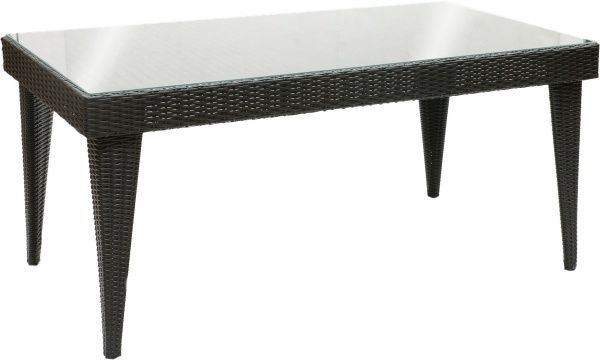 Стол 7277 90x160 см черный 