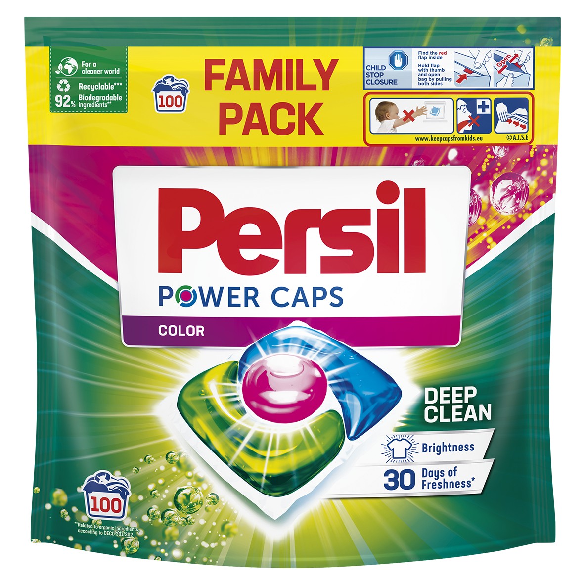 Капсули для машинного прання Persil Color 100 шт. — фото 1