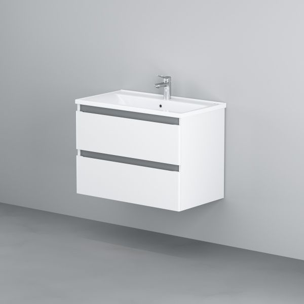 Тумба подвесная AM.PM M85-FHX0802-WC0802WG38X-Joy80см белый глянец