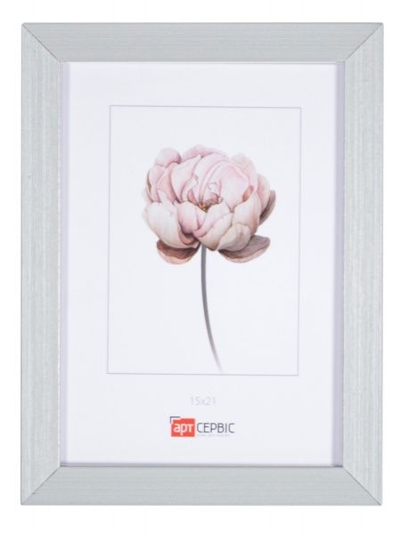 Рамка для фото Арт-Сервіс ЭА-01639 15x21 см светло-серый 