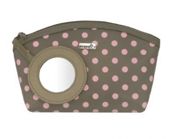 Косметичка REED Lollipop 7841 17x4x11 см коричневий із рожевим 