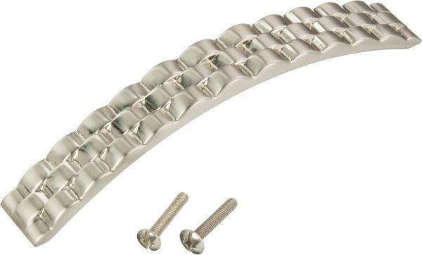 Ручка-скоба 128 мм атласний нікель Kerron EL-7150-128 BSN