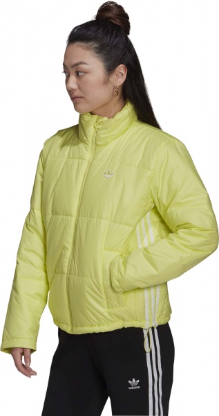 Куртка Adidas SHORT PUFFER H20214 р.34 салатовий