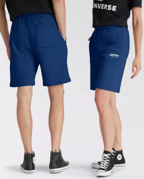 Шорти Converse CLASSIC FIT ALL STAR SINGLE SCREEN PRINT SHORT BB 10025412-426 р. XL синій