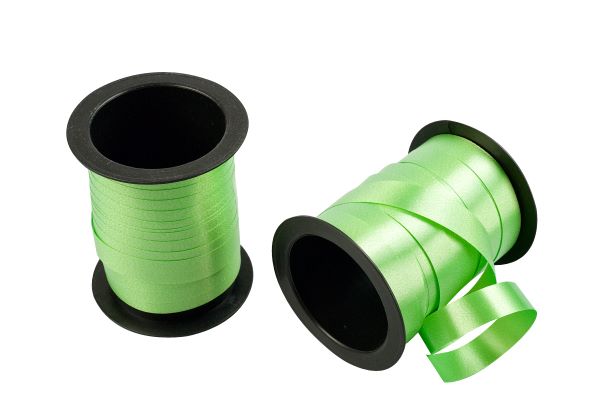 Стрічка Happycom International на катушці однотонна 1 см 3 м жовтий / салатовий / рожевий