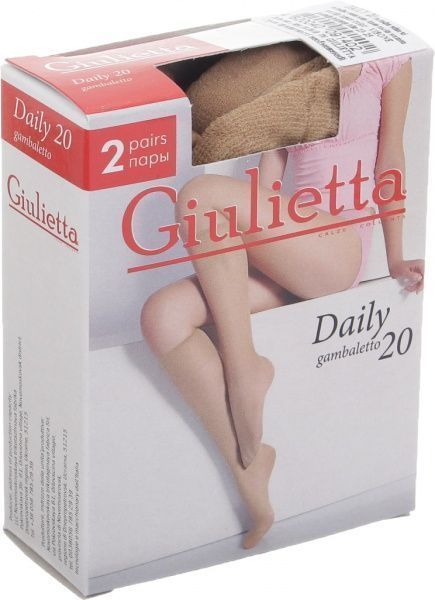 Гольфи жіночі Giulietta Daily gambaletto р. one size бежевий 1 шт. 
