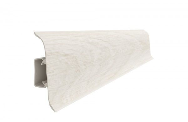 Плинтус ПВХ VOX Smart Flex 562 дуб молочный 21x55x2500 мм 