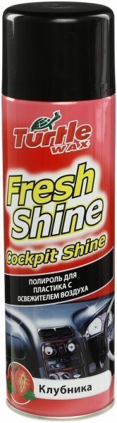 Полироль для пластика TURTLE WAX Fresh shine клубника 500 мл