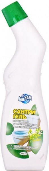 Средство для чистки унитаза МИЛАМ Сантри гель Лимон 