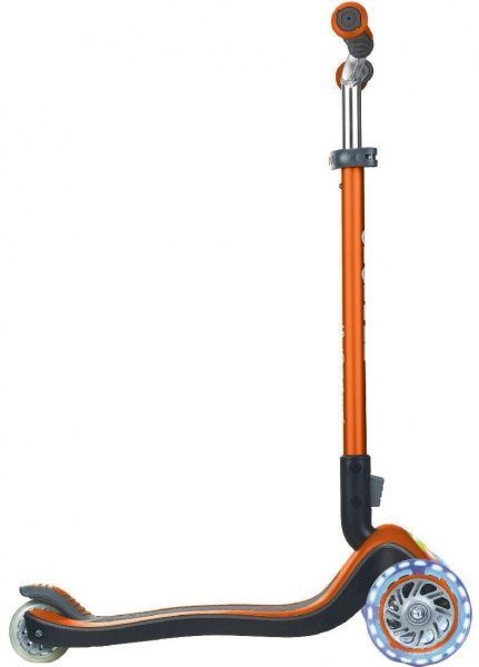 Самокат Globber Elite Prime с подсветкой оранжевый 444-804 