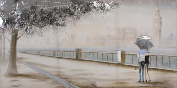 Картина Лондон 140x70 см F668B 