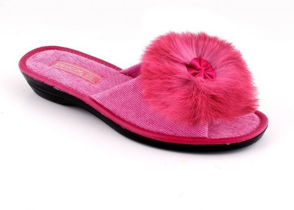 Обувь домашняя БЕЛСТА Пушок р. 38 розовый 99-10/4012 