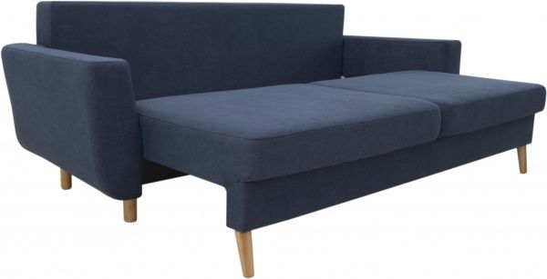 Диван прямий Кедр Марокко синій 2350x980x810 мм