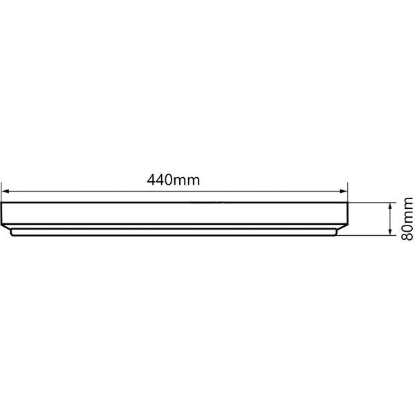 Світильник світлодіодний LightMaster CE1093S з пультом ДК 60 Вт білий 2700-6400 К 