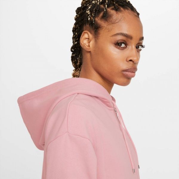 Джемпер Nike W NSW AIR FZ TOP FLC CZ8618-630 р. M светло-розовый