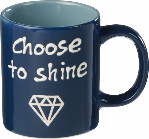 Чашка Feeling 330 мл синяя