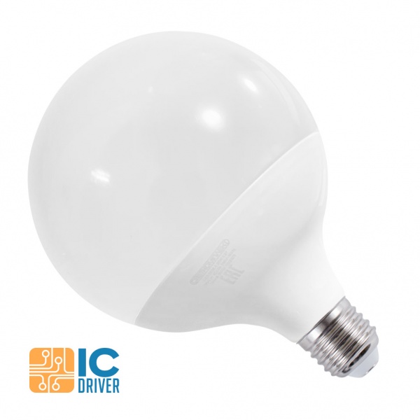 Лампа світлодіодна Светкомплект 20 Вт G125 матова E27 220 В 3000 К 