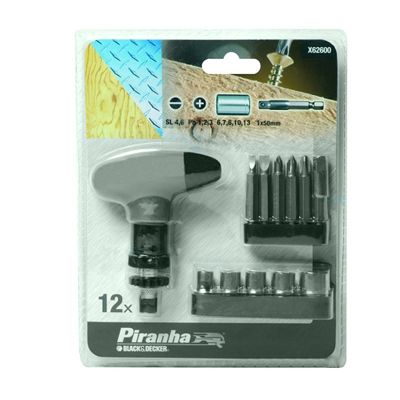 Набір біт Black&Decker X62600 12 шт