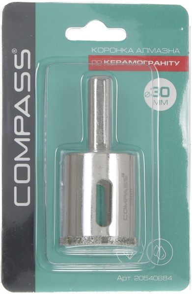 Коронка алмазная Compass 30 мм