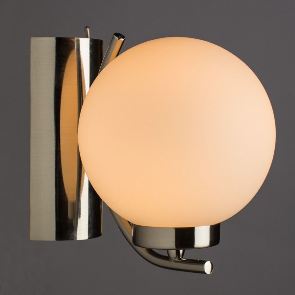 Бра Arte Lamp Cloud A8170AP-1SS 1x40 Вт E14 матовое серебро 