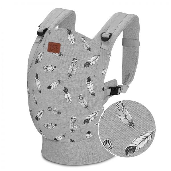 Рюкзак-кенгуру Milo Kinderkraft серый KKNMILOGRY000 