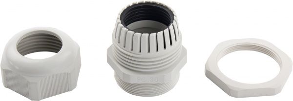 Кабельный ввод E.NEXT e.pg.stand.36 герметичный каб 22-32 мм отв. 47 мм серый 