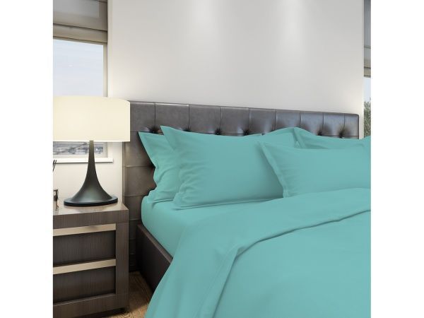 Простирадло 220x180 см блакитний Талариа 