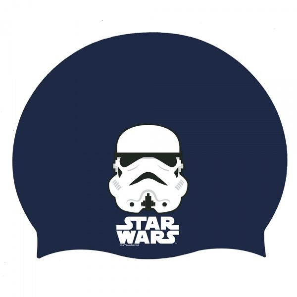 Шапочка для плавания 7 Polska Звездные Войны 9853 универсальный серый