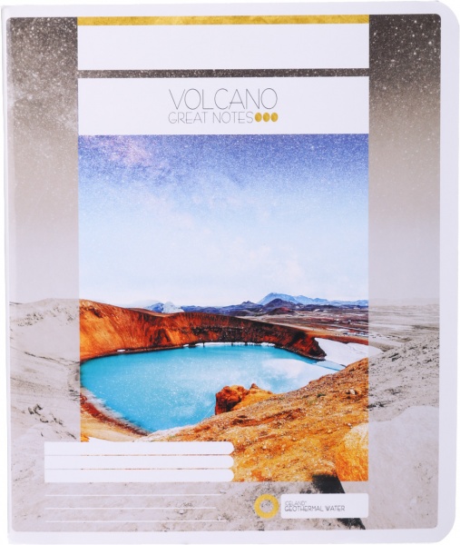 Тетрадь школьная Лайтгрин 96 листов в клеточку