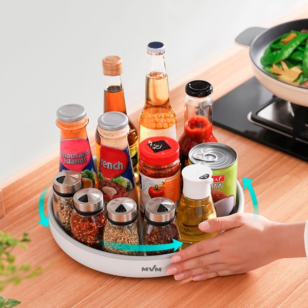 Подставка MVM My Home с оборотом 360° S KP-11 WHITE/GRAY