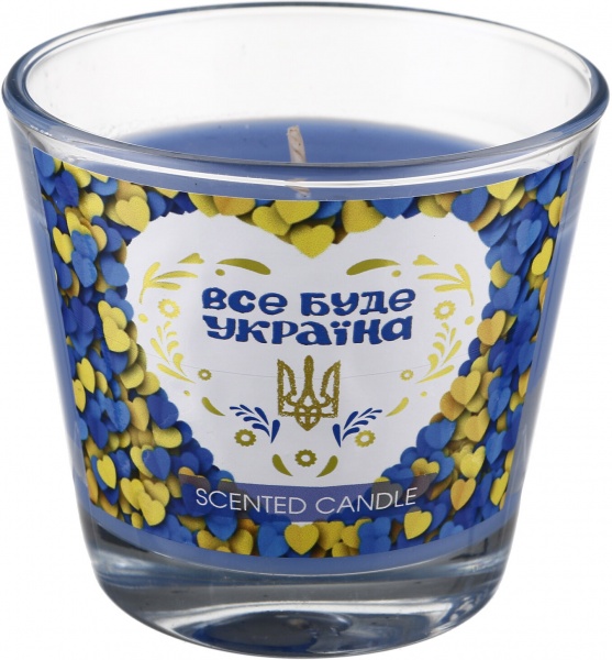 Свеча в стакане Pako-If Tindra Все будет Украина 3126 