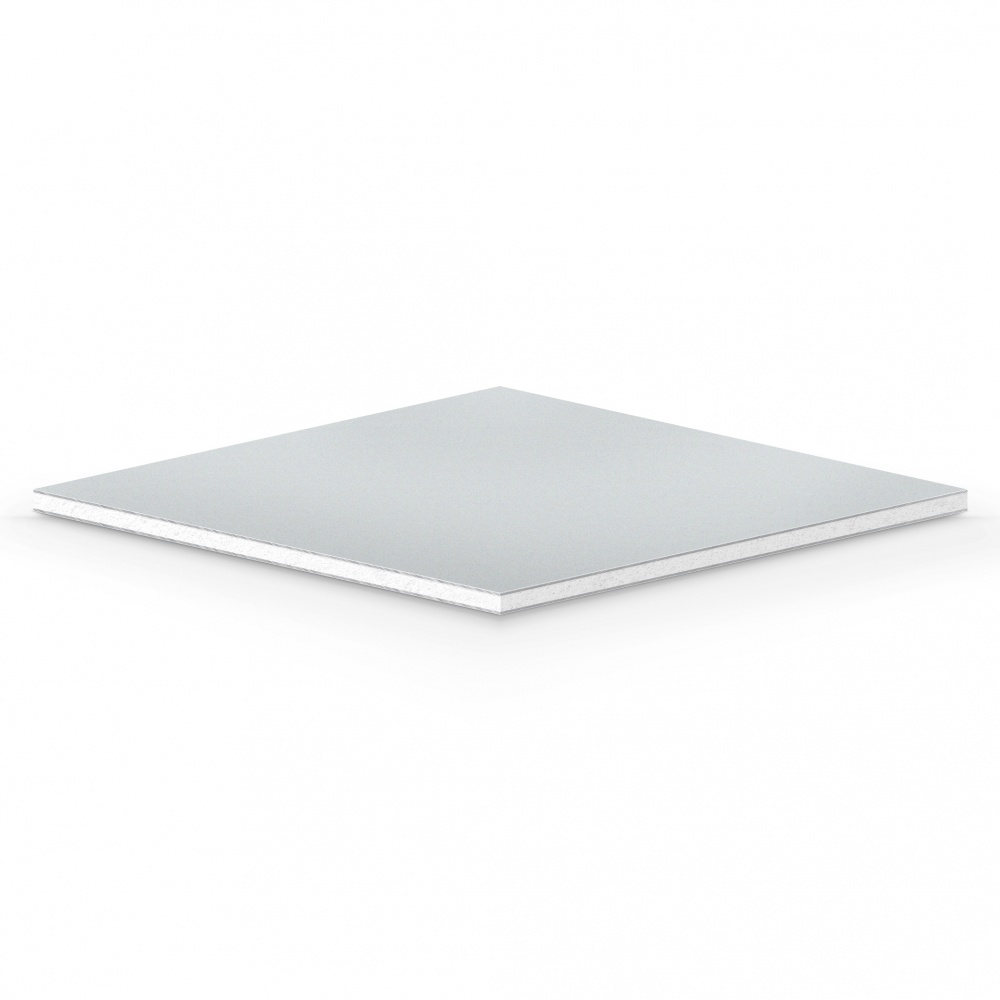 Алюмінієва композитна панель SIGNBOND SIGNBOND 3 мм, 750х748 мм SILVER
