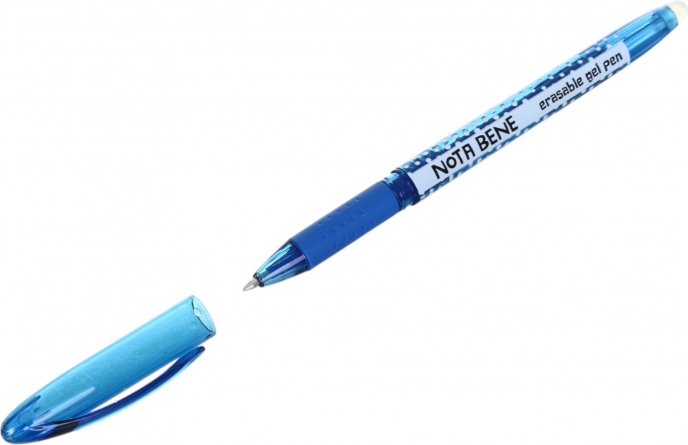 Ручка гелевая Nota Bene kids пиши-зітри 0,5 мм синий