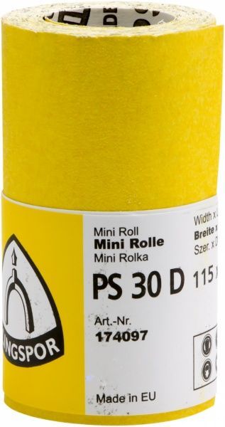 Наждачний папір Klingspor PS 30 D P100 4,5 м.п.