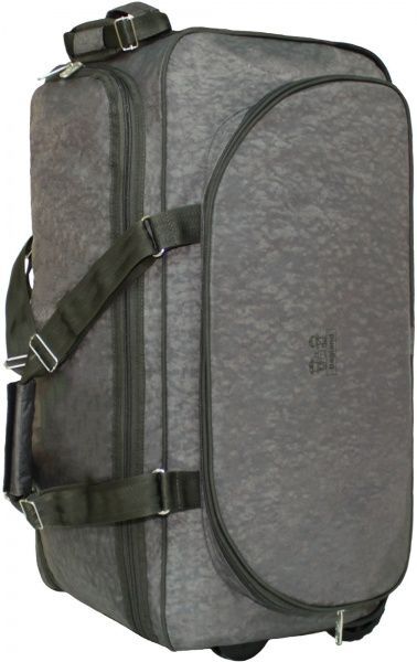 Сумка дорожная на колесах Bagland 36470 68 л хаки Мілан 