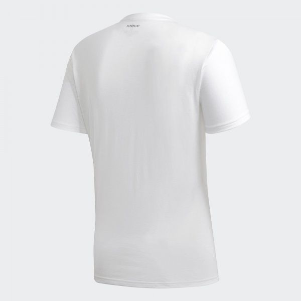 Футболка Adidas FAST GFX Tee FJ4997 S білий